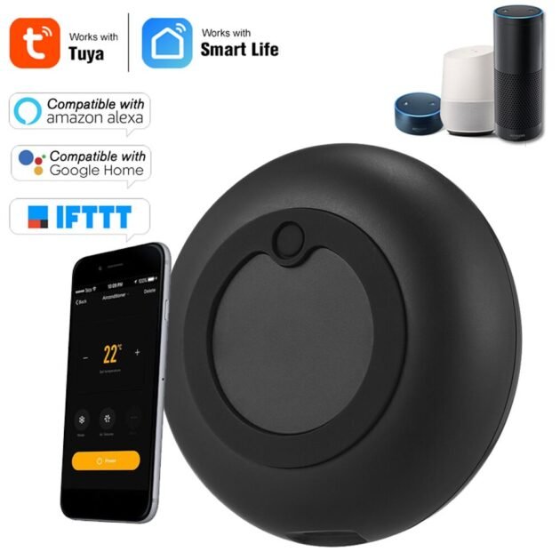 Télécommande universelle intelligente Wifi-IR (2.4ghz) hub de contrôle compatible avec Alexa Google Home -Tuya Smart Life