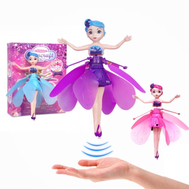 Jouet de princesse volante lumineuse