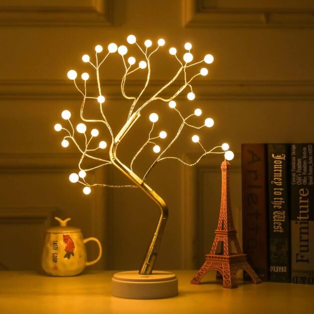 lampe de Table Arbre lumineux style bonsaï