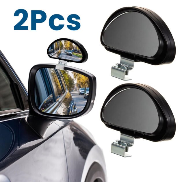 Rétroviseur d’angle Mort pour Voiture 2Pcs – مرآة جانبية للسيارة لتسهيل الرؤية