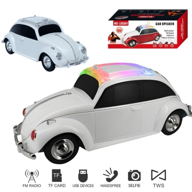Haut-parleur Bluetooth sans fil Beetle Voiture – سيارة مكبر صوت بلوتوث لاسلكي