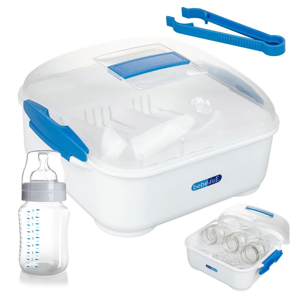Stérilisateur à micro-ondes pour biberon bébé Bebe Due – معقم قارورات الرضع
