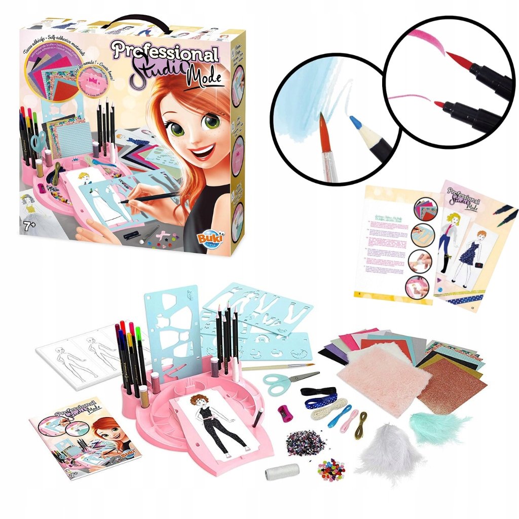 Kit Création Mode Buki Professional Studio Mode pour filles