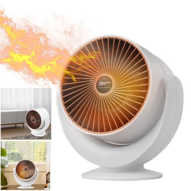 Chauffage Soufflant electrique puissant de 800W – مدفأة كهربائية قوية بقدرة 800 واط، بتصميم أنيق وكفاءة عالية
