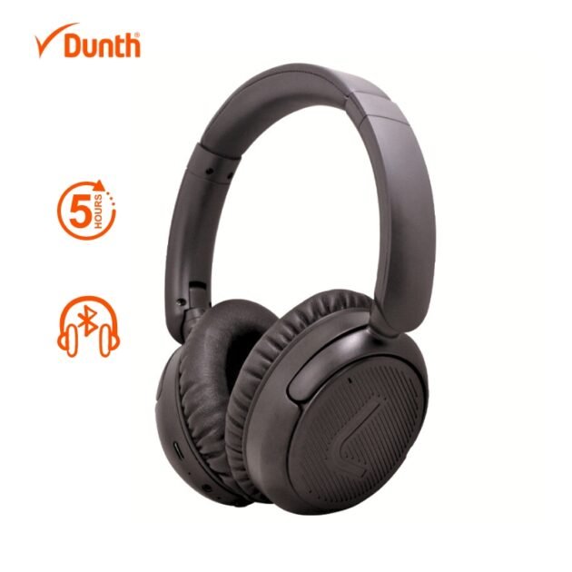 Casque sans fil stéréo Hifi Bluetooth sans fil, microphone intégré DUNTH DU-B210