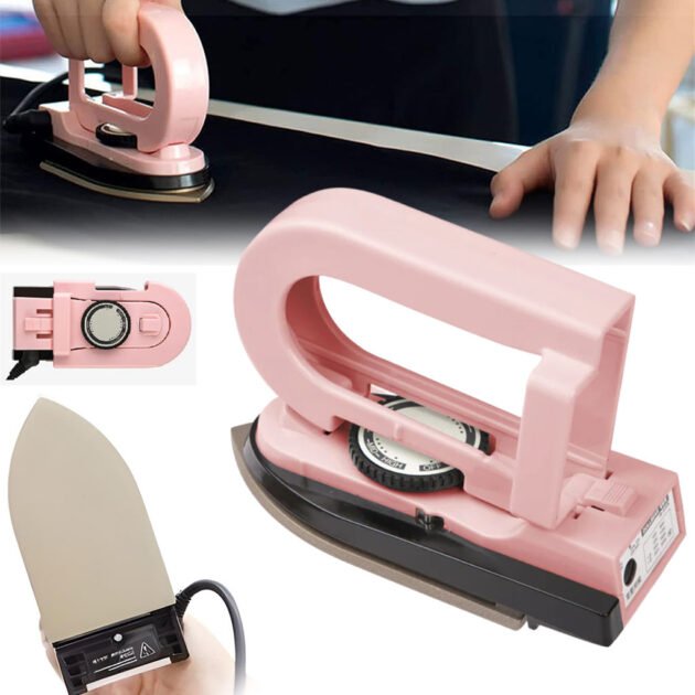 Mini Fer à Repasser Portable avec Température Réglable – مكواة ملابس محمولة