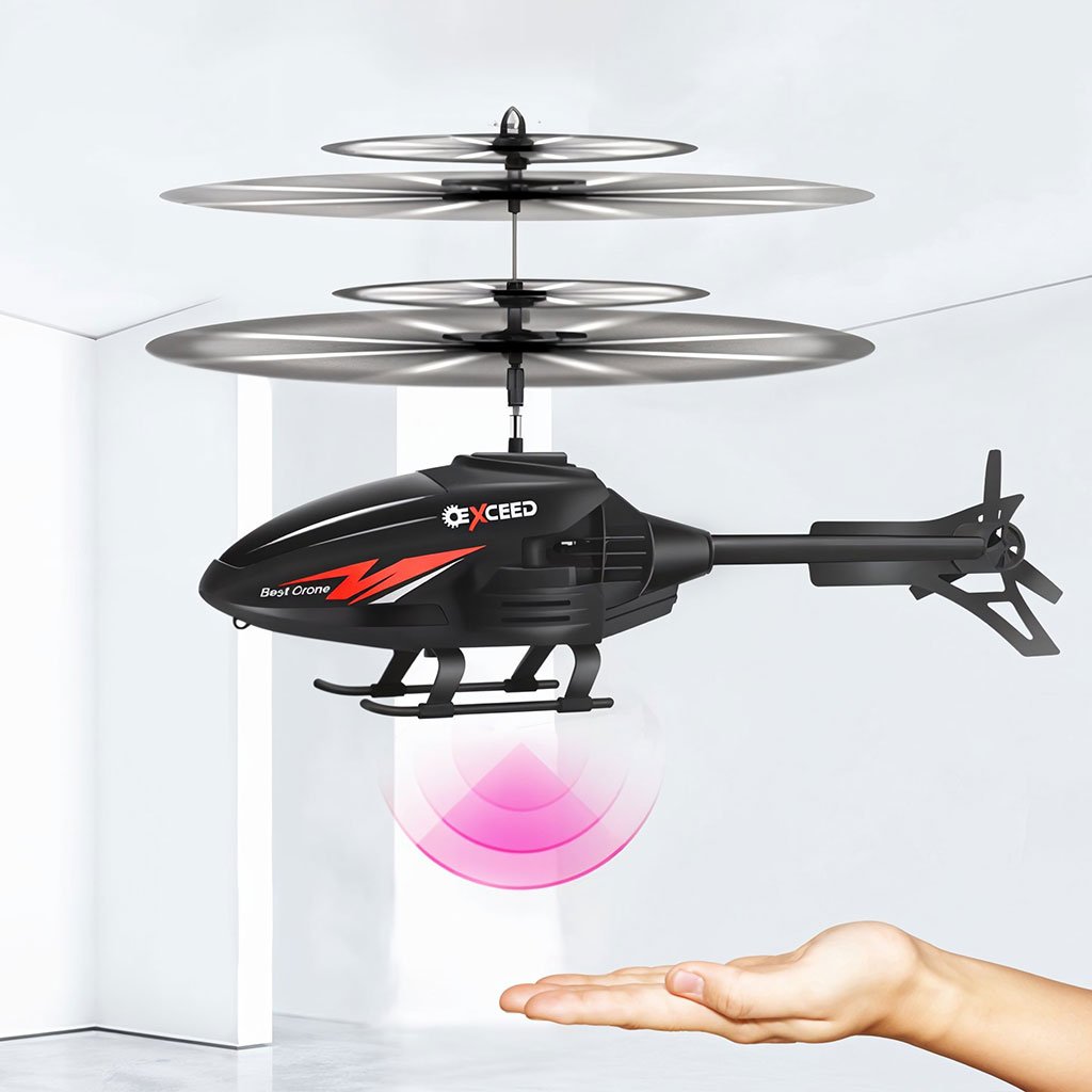 Hélicoptère Rechargeable avec Capteur Infrarouge pour Enfants – طائرة هيليكوبتر لاسلكية للأطفال