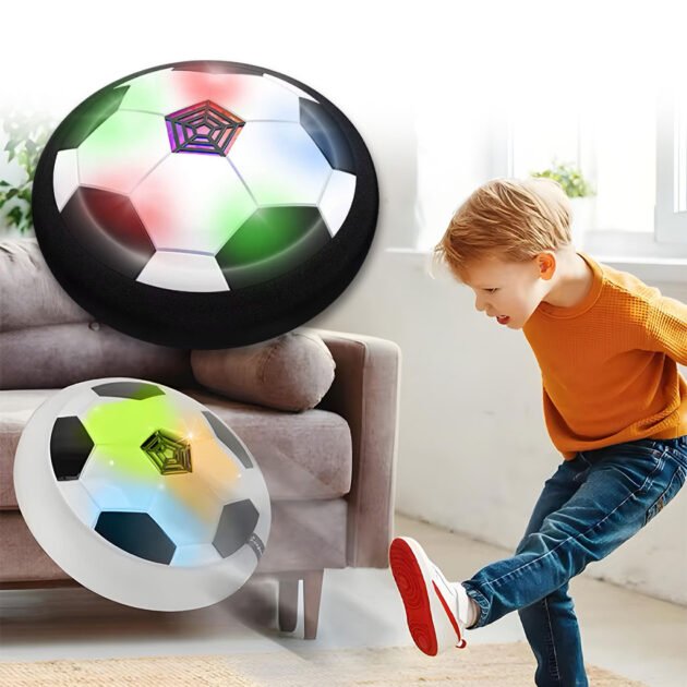 Ballon de football hover LED pour enfants - لعبة كرة القدم