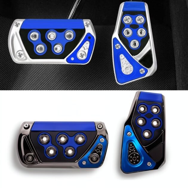 Kit de Couvre-Pédales Antidérapants pour Voiture – مجموعة أغطية دواسات السيارة غير القابلة للانزلاق