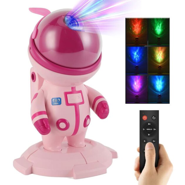 Projecteur Galaxie et Haut Parleur BT RVB pour chambre d’enfants – جهاز عرض نجوم ومكبر صوت
