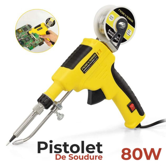 Pistolet à Souder Automatique 80 W avec Chauffage en Céramique – مسدس تلحيم