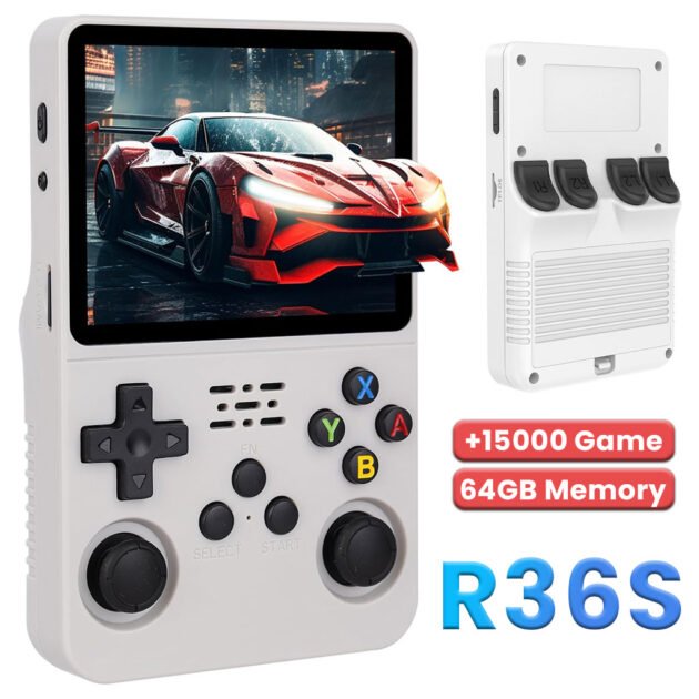 R36S Console de Jeu Portable Rétro Système Linux Open Source – جهاز ألعاب محمول