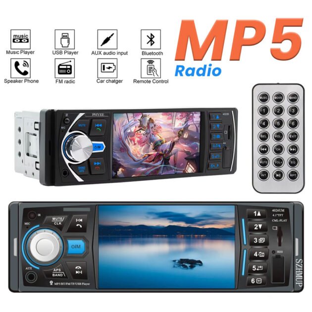 Autoradio MP5 4.1 Pouces FM Radio Ecran HD 4026UM – مشغل راديو السيارات