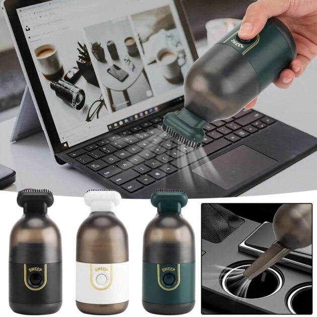 Mini aspirateur à main portable et sans fil pour maisons et voitures