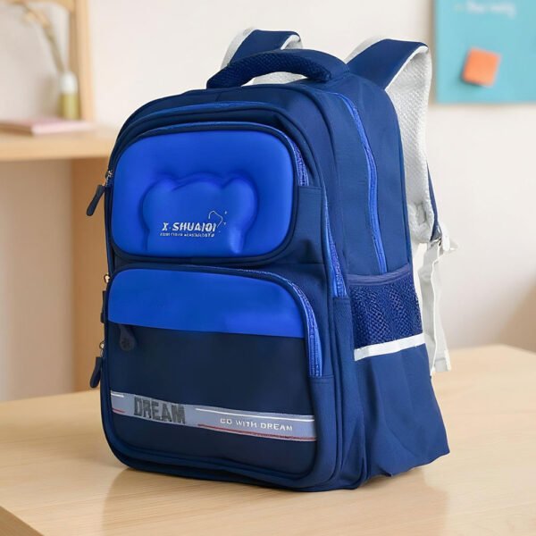 Sac à Dos Scolaire Orthopédique pour Enfants X-SHUAIQI Bleu – محفظة مدرسية للأطفال أزرق