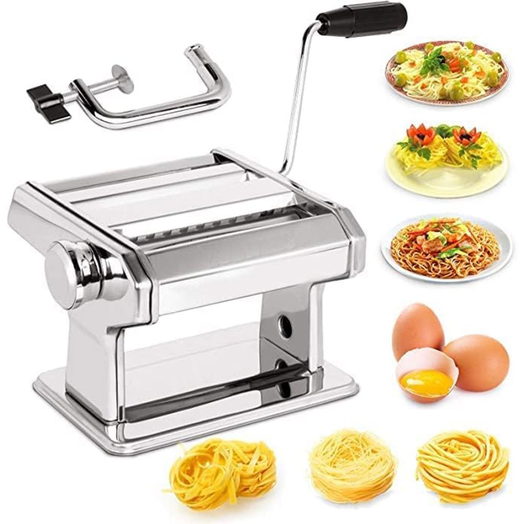 Machine À Pâtes et Nouilles Manuelle 3en1 Sonashi SPM-151 – ماكينة تحضير العجائن