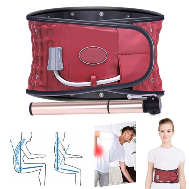 STARICARE Ceinture de décompression Gonflable avec 28 colonnes d’air et pompe- حزام شد الظهر قابل للنفخ