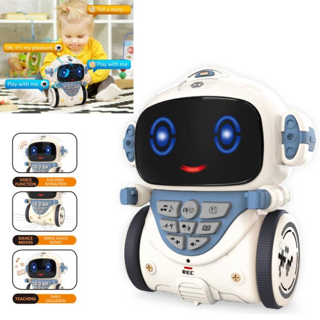 Robot interactif et intelligent pour enfants avec commande vocale – روبوت تعليمي للأطفال
