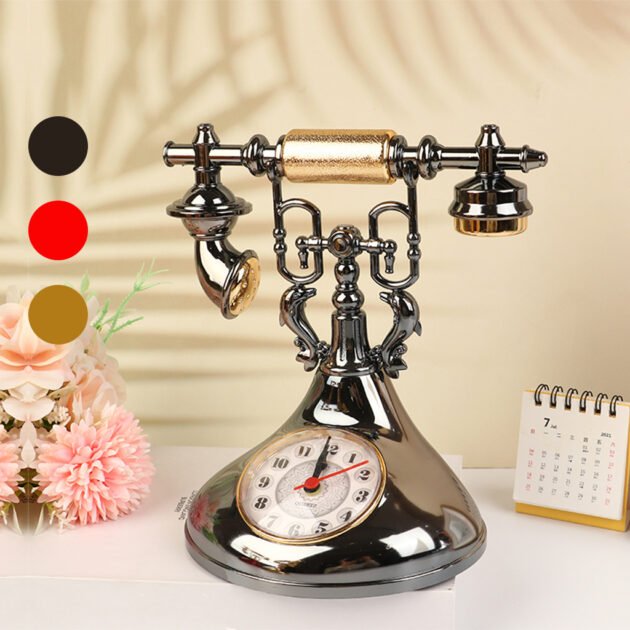 Réveil rétro modèle téléphone pour chronométreur créatif pour la décoration