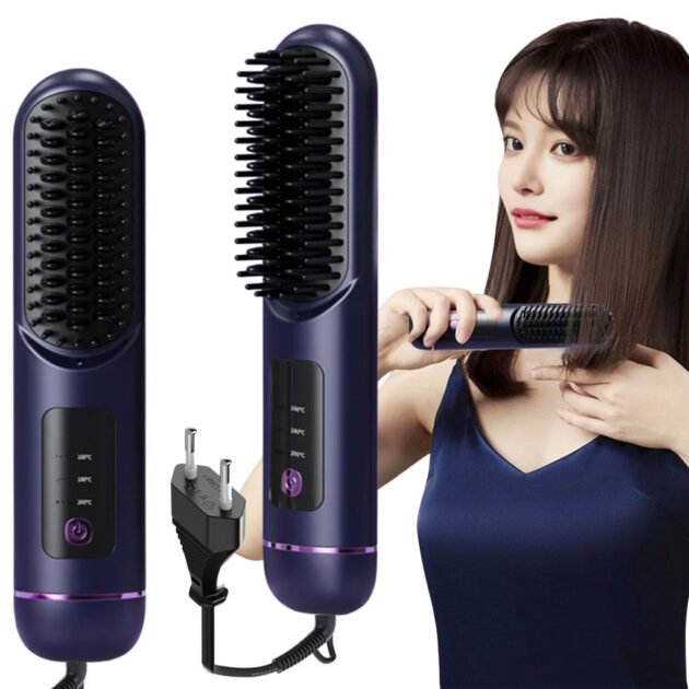 Brosse Lissante et Bouclante Électrique YX-228 – فرشاة تسريح الشعر