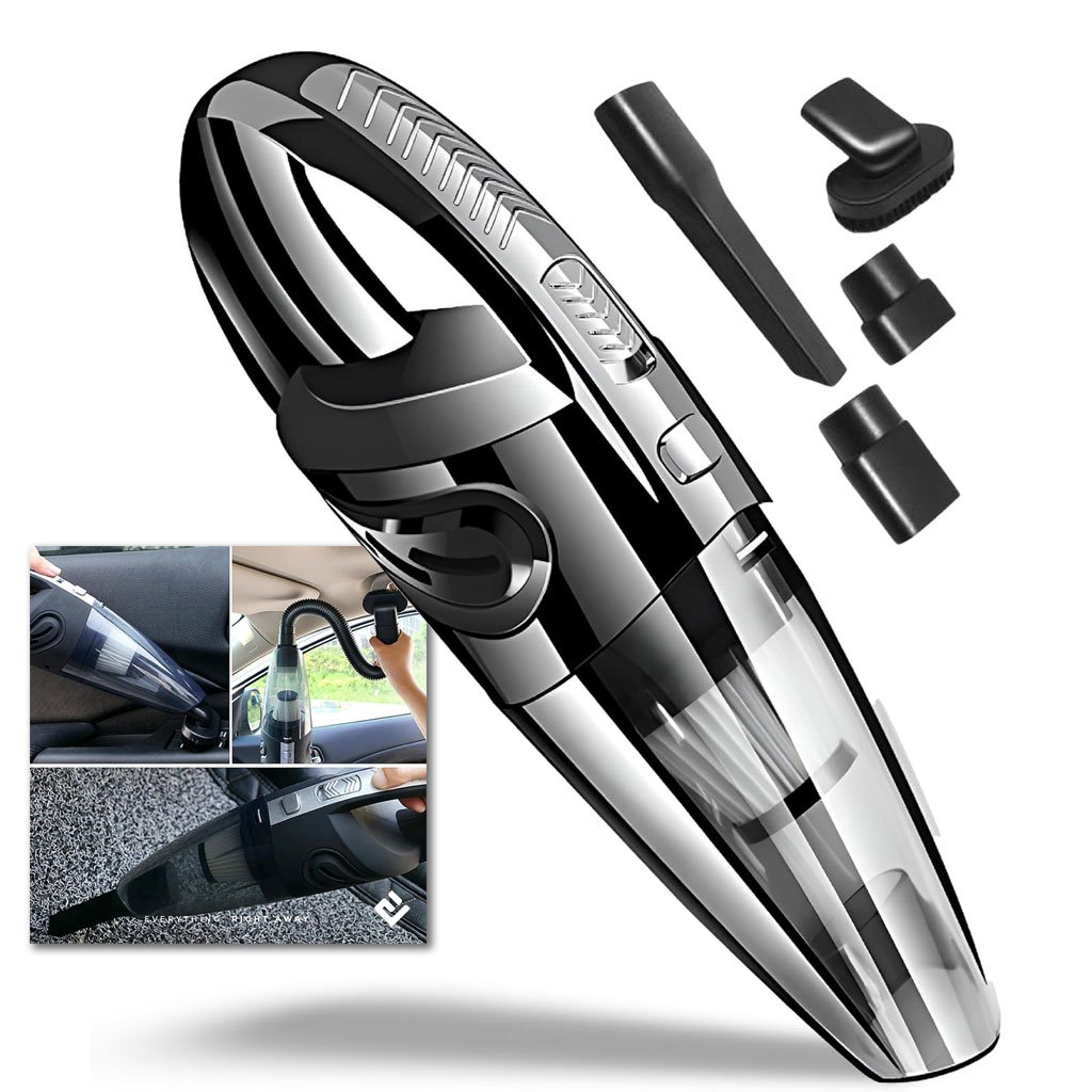 Aspirateur de voiture portable sans fil Puissance d’aspiration élevée 120W – مكنسة كهربائية لاسلكية