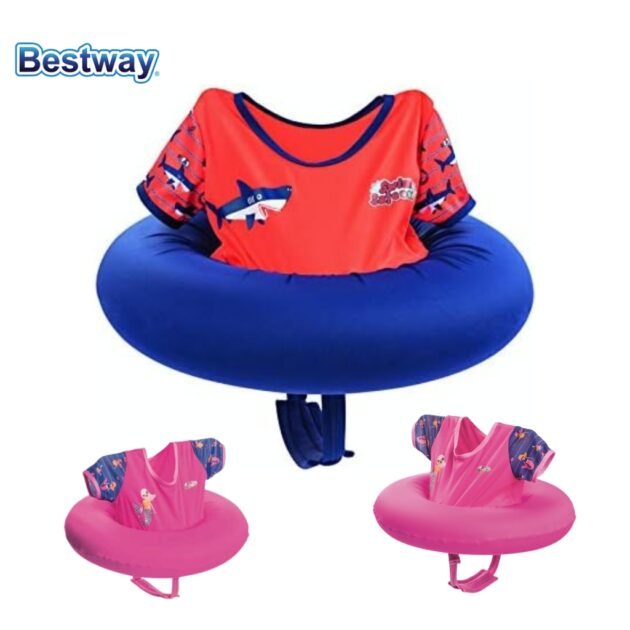 bestway bouee gilet assortiment swim safe 51*51cm  (32119E+32118E)