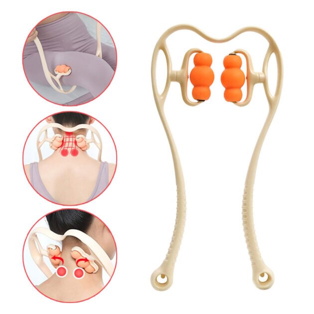 Masseur de corps multifonctionnel à six roues à billes