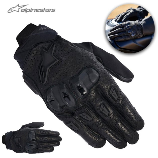 Gants de moto Alpinestars SPX7 Air Touche Tactile – قفازات إحترافية لسائقي الدراجات