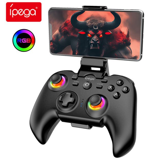 Manette de jeu sans fil IPEGA PG-9115 RGB - يد تحكم لاسلكية