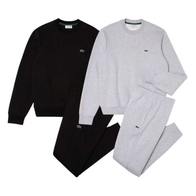 ensemble  LACOST high quality  P15D9 noir/ gris