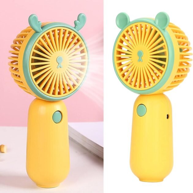 Mini Ventilateur Portable Rechargeable USB DD8009 - مروحة يد صغيرة محمولة (2 في 1)