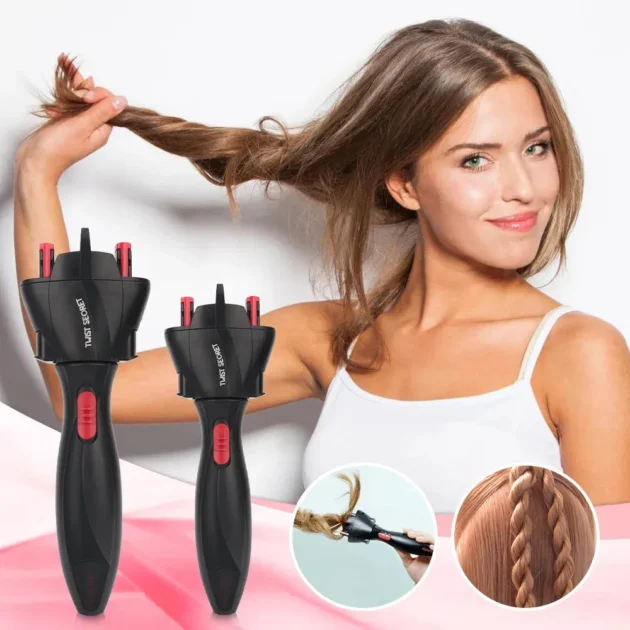 Appareil à tresser les cheveux automatique