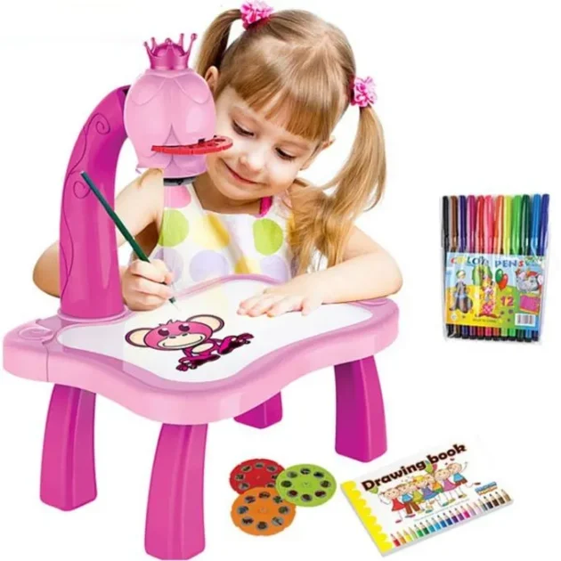 طاولة رسم للبنات PINCK