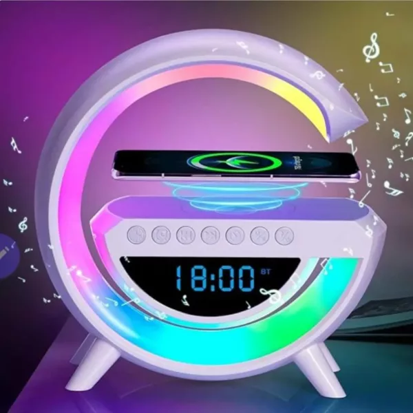 G63 Smart Light Sound Machine – مصباح ذكي مع ساعة وصوت