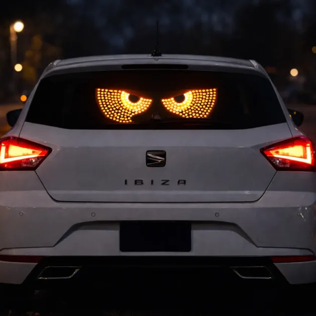 Devil’s Eye LED USB للسيارات – عيون مضيئة بتأثير هجومي .