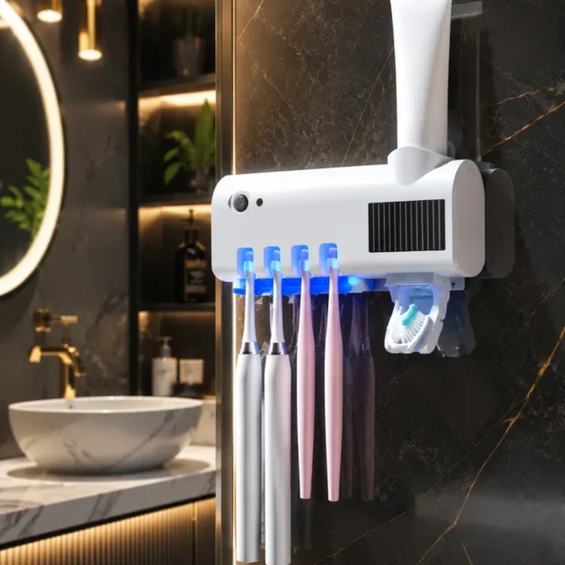 Multi-Function Toothbrush Sterilizer معقم وفرشاة أسنان ذكي متعدد الوظائف .