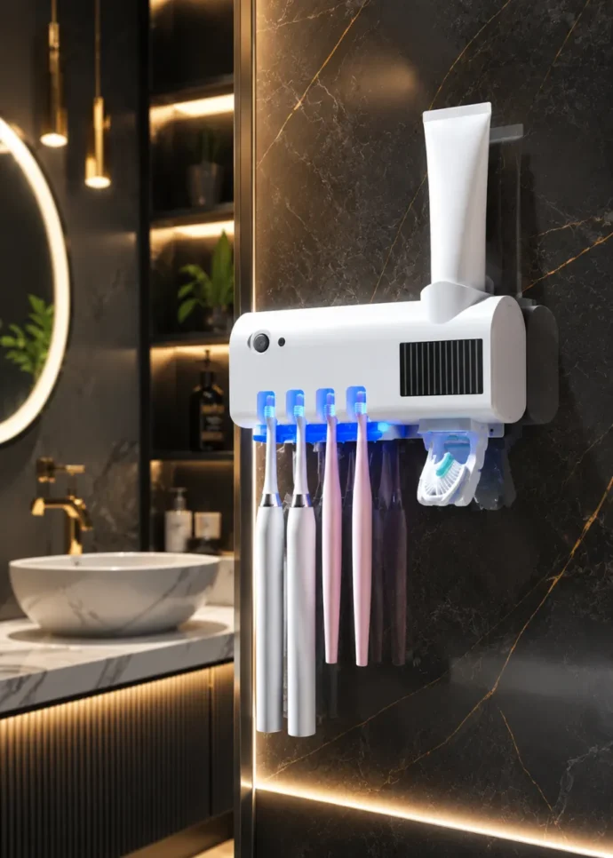 Multi-Function Toothbrush Sterilizer معقم وفرشاة أسنان ذكي متعدد الوظائف .