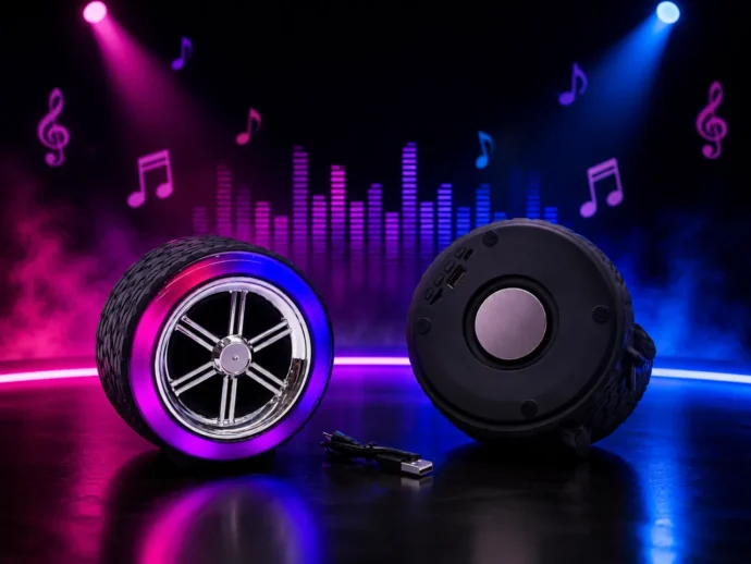 X-508 Portable Wireless Speaker – تجربة صوتية بإضاءة تخطف الأنظار!