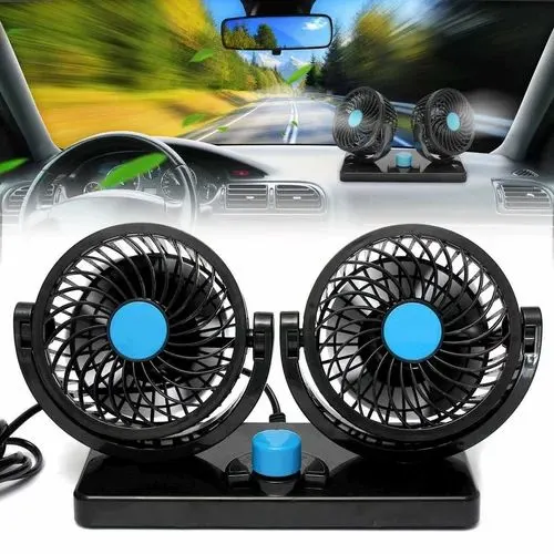 مروحة السيارة المزدوجة HX-T304 | Double-Headed Vehicle Fan .