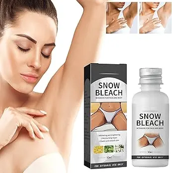 Snow Bleach – كريم تفتيح وإشراقة البشرة للوجه والجسم .