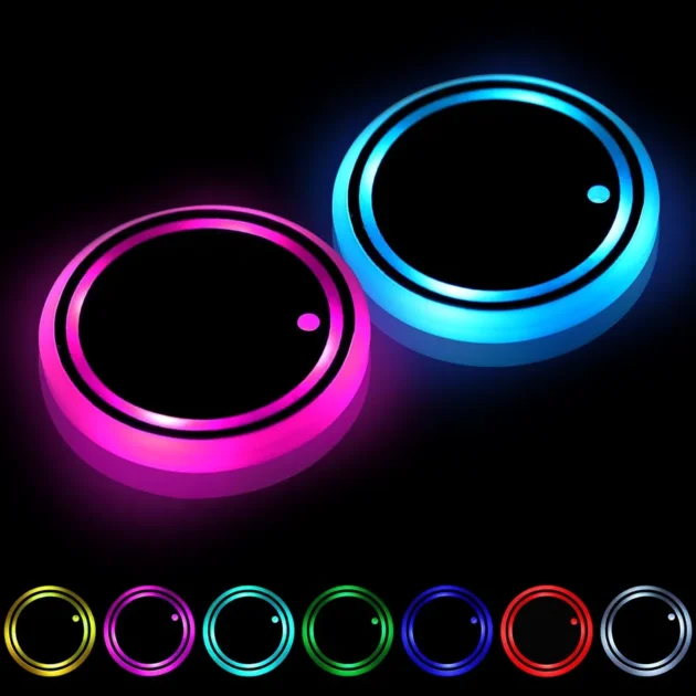 LED Intelligent Luminous Cup Mat