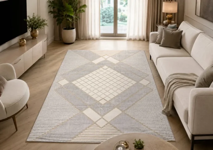 سجادة صالون Plaza  العصرية_ Tapis Plaza moderne