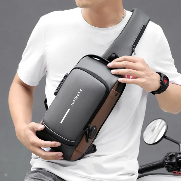 حقيبة كتف ذكية USB | Smart USB Sling Bag