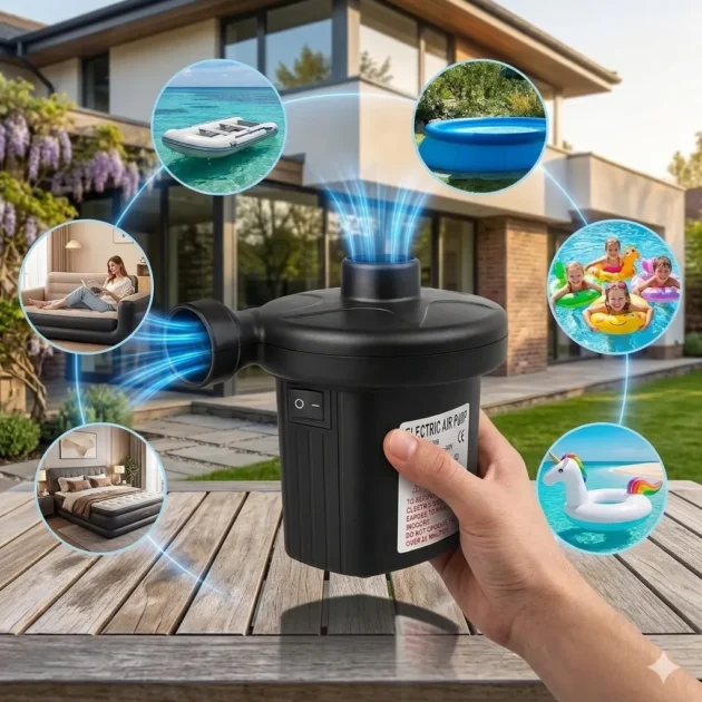 MaxInflate™ 240V مضخة نفخ وتفريغ احترافية متعددة الرؤوس