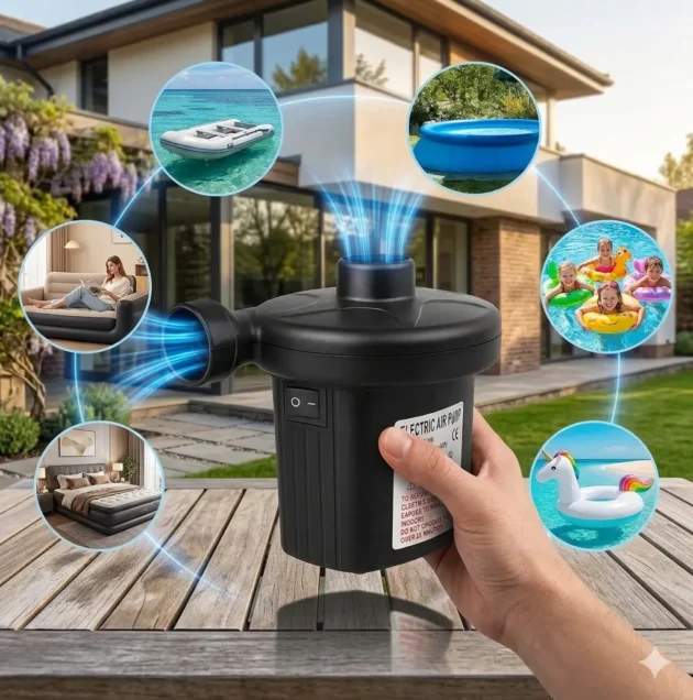 MaxInflate™ 240V مضخة نفخ وتفريغ احترافية متعددة الرؤوس