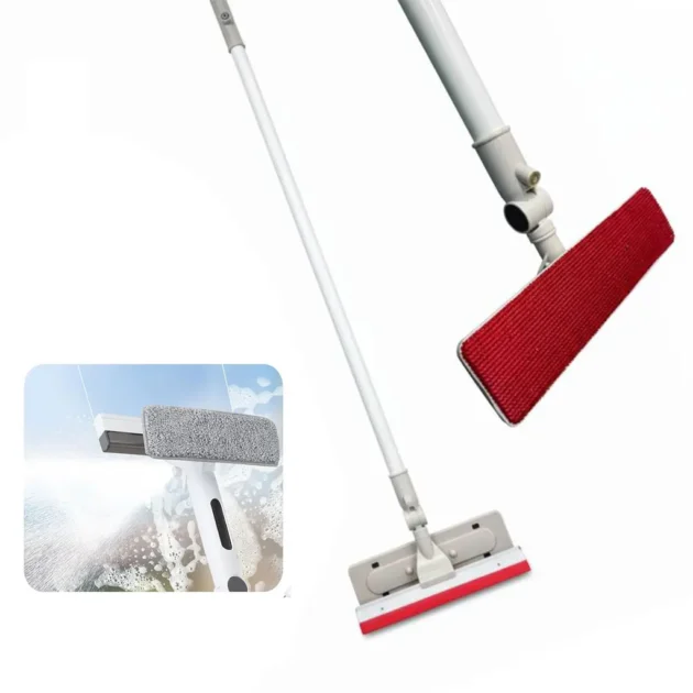 GlassClean Pro™ | ماسحة تنظيف الزجاج الذكية 3 في 1