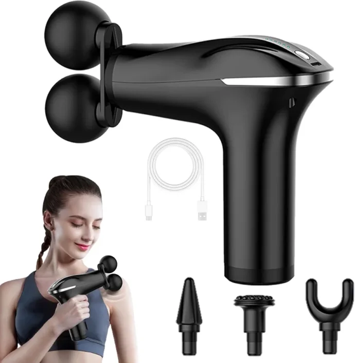 جهاز مساج العضلات الاحترافي Fascia Gun – تخفيف الألم والاسترخاء