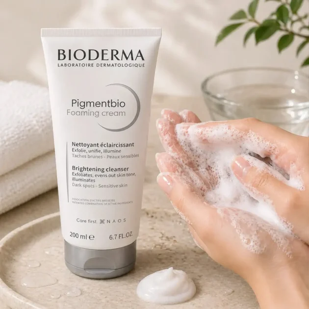 BIODERMA Pigmentbio Foaming Cream 200ml – غسول تفتيح وتنظيف البشرة