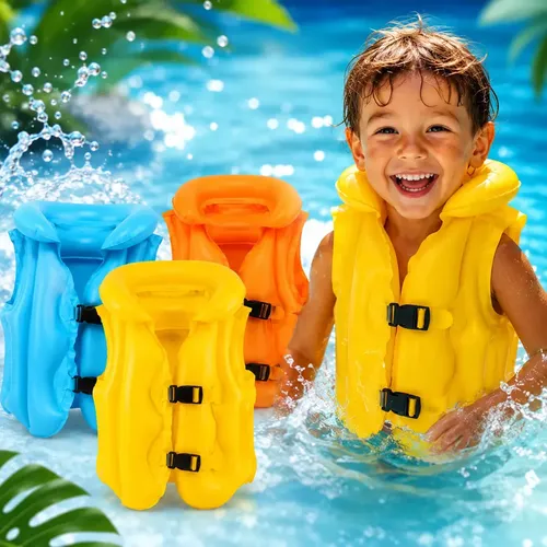 Gilet de Natation Gonflable pour Enfants | سترة سباحة قابلة للنفخ للأطفال