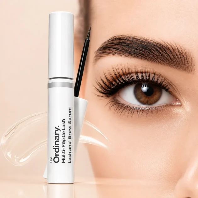 The Ordinary Lash & Brow Serum – رموش أطول وحواجب أكثر كثافة